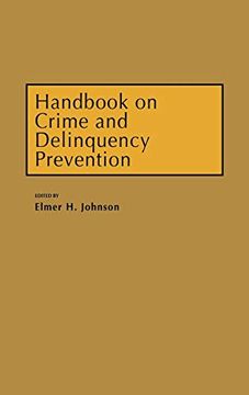 portada Handbook on Crime and Delinquency Prevention (en Inglés)