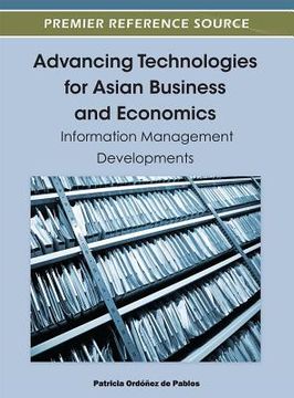 portada advancing technologies for asian business and economics