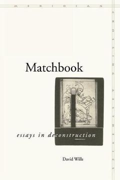 portada Matchbook: Essays in Deconstruction (Meridian: Crossing Aesthetics) 