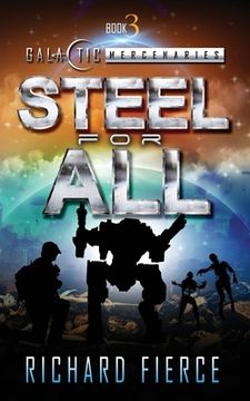 portada Steel for All: A Female Lead Space Opera (en Inglés)