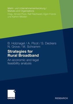 portada strategies for rural broadband: an economic and legal feasibility analysis (en Inglés)