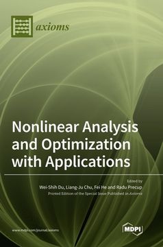 portada Nonlinear Analysis and Optimization with Applications (en Inglés)