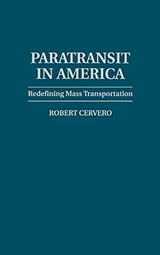 portada Paratransit in America: Redefining Mass Transportation (en Inglés)