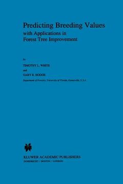 portada predicting breeding values with applications in forest tree improvement (en Inglés)