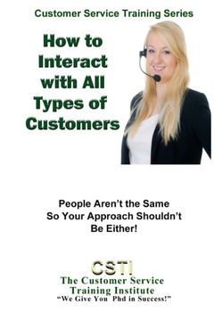 portada How to Interact with Any Kind of Customer: Learn to Diversify Your Approach to Customer Service (Customer Service Training Series)
