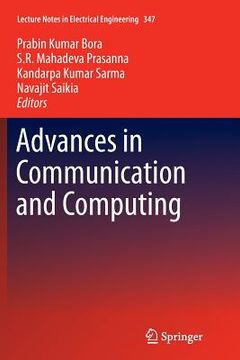 portada Advances in Communication and Computing (in English)