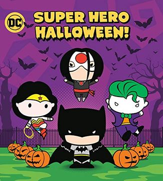 portada Super Hero Halloween Board Book (dc Justice League) 