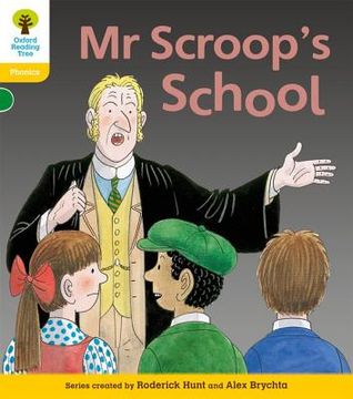 portada mr scroop's school. by roderick hunt, kate ruttle (en Inglés)