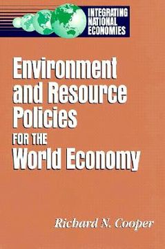 portada environment and resource policies for the integrated world economy (en Inglés)
