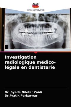 portada Investigation radiologique médico-légale en dentisterie (en Francés)