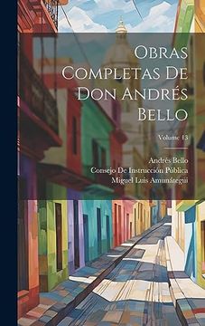 portada Obras Completas de don Andrés Bello; Volume 13