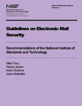 portada Guidelines on Electronic Mail Security (en Inglés)