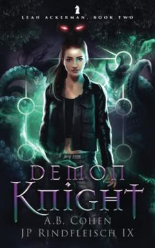 portada Demon Knight: A Paranormal Academy Urban Fantasy (Leah Ackerman Book 2) (en Inglés)