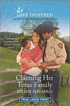 portada Claiming her Texas Family: An Uplifting Inspirational Romance (Cowboys of Diamondback Ranch, 7) (en Inglés)