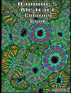 portada Damone's abstract coloring book 2: coloring books (en Inglés)