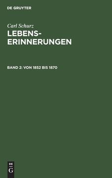 portada Von 1852 bis 1870 (German Edition) [Hardcover ] (in German)