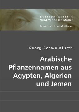 portada Arabische Pflanzennamen aus Ägypten, Algerien und Jemen