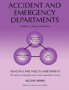 portada accident and emergency departments (en Inglés)