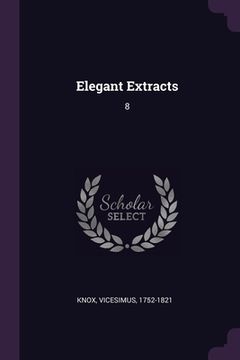 portada Elegant Extracts: 8 (en Inglés)