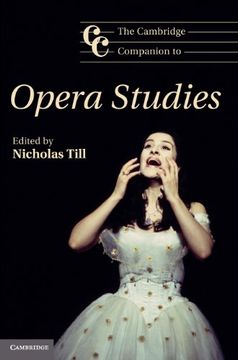 portada The Cambridge Companion to Opera Studies Hardback (Cambridge Companions to Music) (en Inglés)