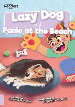 portada Lazy dog and Panic at the Beach (Booklife Readers) (en Inglés)