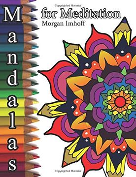 portada Mandala's for Meditation: 50 hand drawn Mandalas adult coloring book