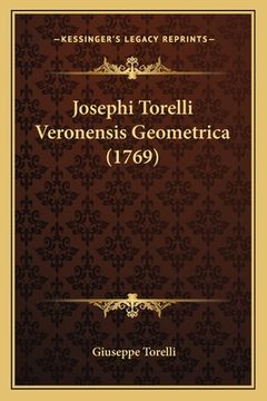 portada Josephi Torelli Veronensis Geometrica (1769) (in Latin)