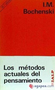 portada Los Metodos Actuales del Pensamiento (in Spanish)