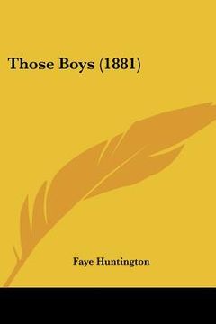 portada those boys (1881) (in English)