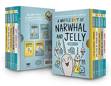 portada Waffle lot of Narwhal & Jelly box set (Narwhal and Jelly) (in English)