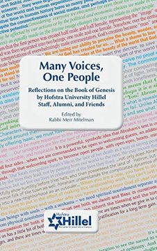 portada Many Voices, one People - Genesis: Reflections on the Book of Genesis by Hofstra University Hillel Staff, Alumni and Friends (en Inglés)
