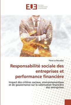 portada Responsabilité sociale des entreprises et performance financière (en Francés)