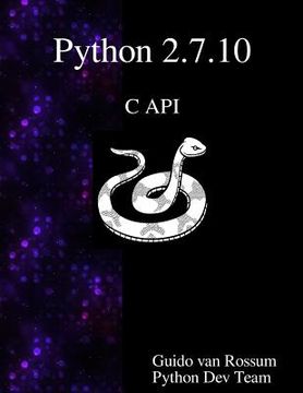 portada Python 2.7.10 C API (en Inglés)