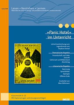 portada Panic Hotel« im Unterricht (in German)