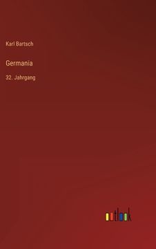 portada Germania: 32. Jahrgang (en Alemán)