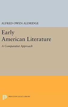 portada Early American Literature: A Comparatist Approach (Princeton Legacy Library) (en Inglés)