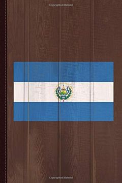 portada El Salvador Flag Journal Not: Blank Lined Ruled for Writing 6x9 110 Pages 