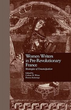 portada women writers in pre-revolutionary france: strategies of emancipation (en Inglés)