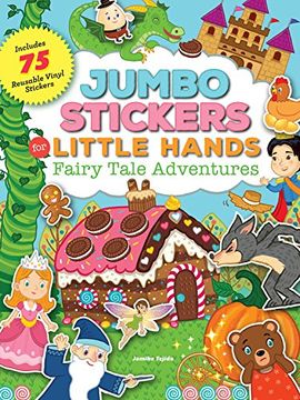 portada Jumbo Stickers for Little Hands: Fairy Tale Adventures (en Inglés)