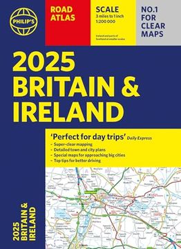 portada 2025 Philip? S Road Atlas Britain & Ireland