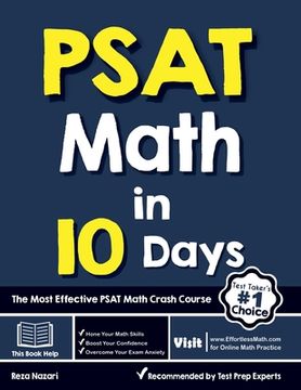 portada PSAT Math in 10 Days: The Most Effective PSAT Math Crash Course (en Inglés)
