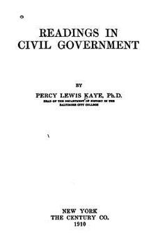 portada Readings in Civil Government (en Inglés)