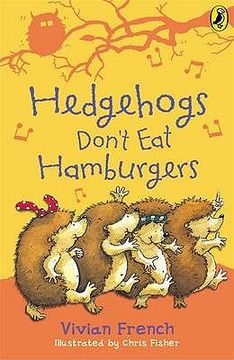 portada hedgehogs don't eat hamburgers (en Inglés)