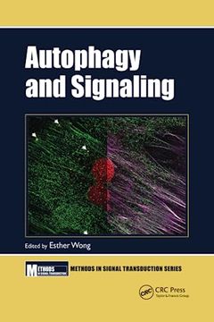 portada Autophagy and Signaling (Methods in Signal Transduction Series) (en Inglés)