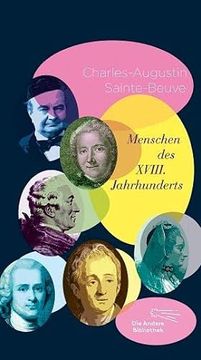 portada Menschen des Xviii. Jahrhunderts (Die Andere Bibliothek, Band 355) (en Alemán)