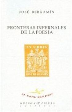 portada fronteras infernales de la poesia (in Spanish)