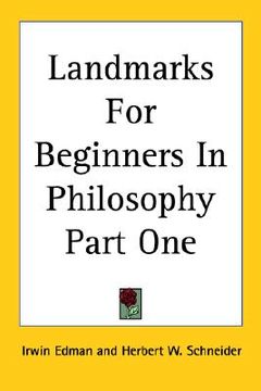 portada landmarks for beginners in philosophy part one (in English)