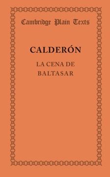 portada La Cena de Baltasar Paperback (Cambridge Plain Texts) (in Spanish)