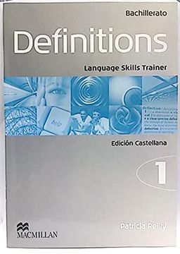 portada Definitions. Languaje Skills Trainer. 1 Bachillerato. Edición Castellano