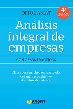 portada Análisis Integral de Empresas: Claves Para un Chequeo Completo: Desde el Análisis Cualitativo al Análisis de Balances (in Spanish)